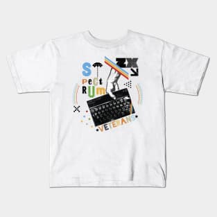 8bit VETERANS ZX Spectrum Kids T-Shirt